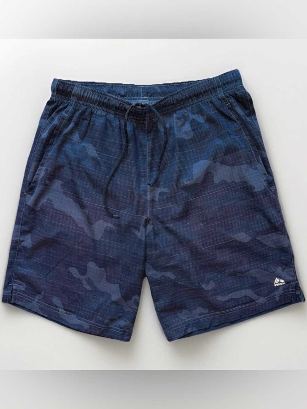 RBX Active Men Sz S Performance Camo Running Workout Shorts Black Grey Athletic